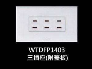 WTDFP1403 三插座