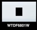WTDF6801W 一孔蓋板