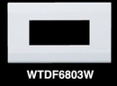 WTDF6803W 三孔蓋板